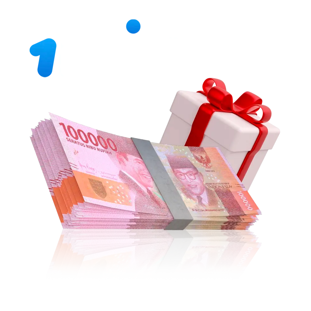 Setor untuk pertama kalinya dan klaim bonus besar Anda di 1Win Casino.