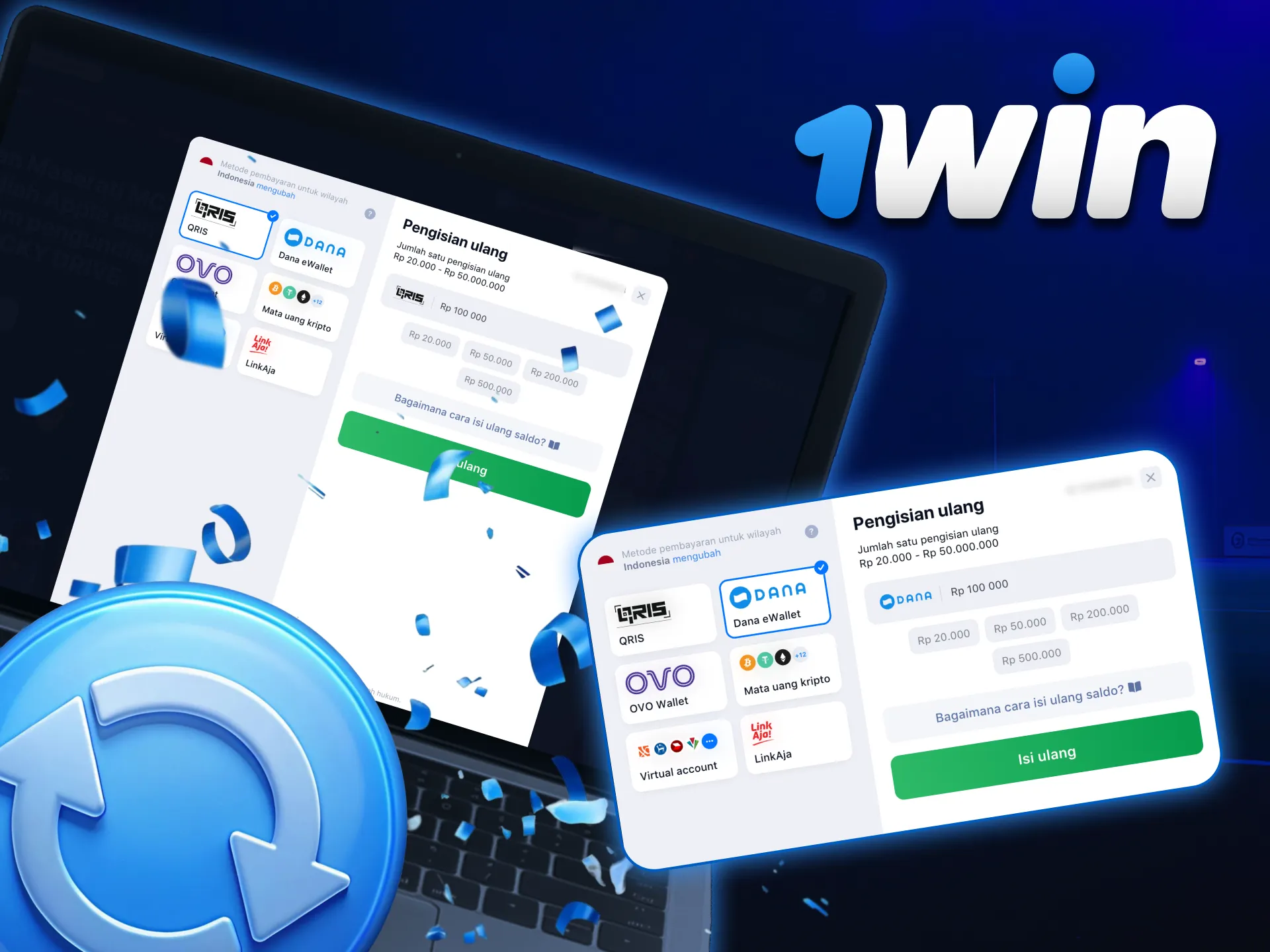 1Win mendukung deposit cepat dan penarikan praktis Indonesia.