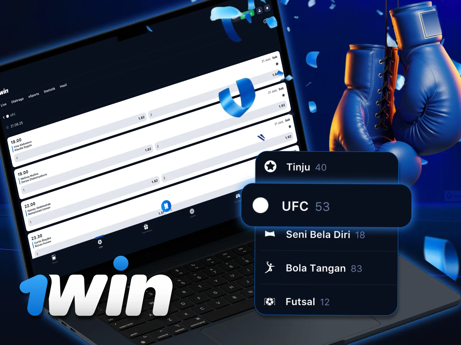 Taruh di UFC sekarang dan menang besar di 1Win.